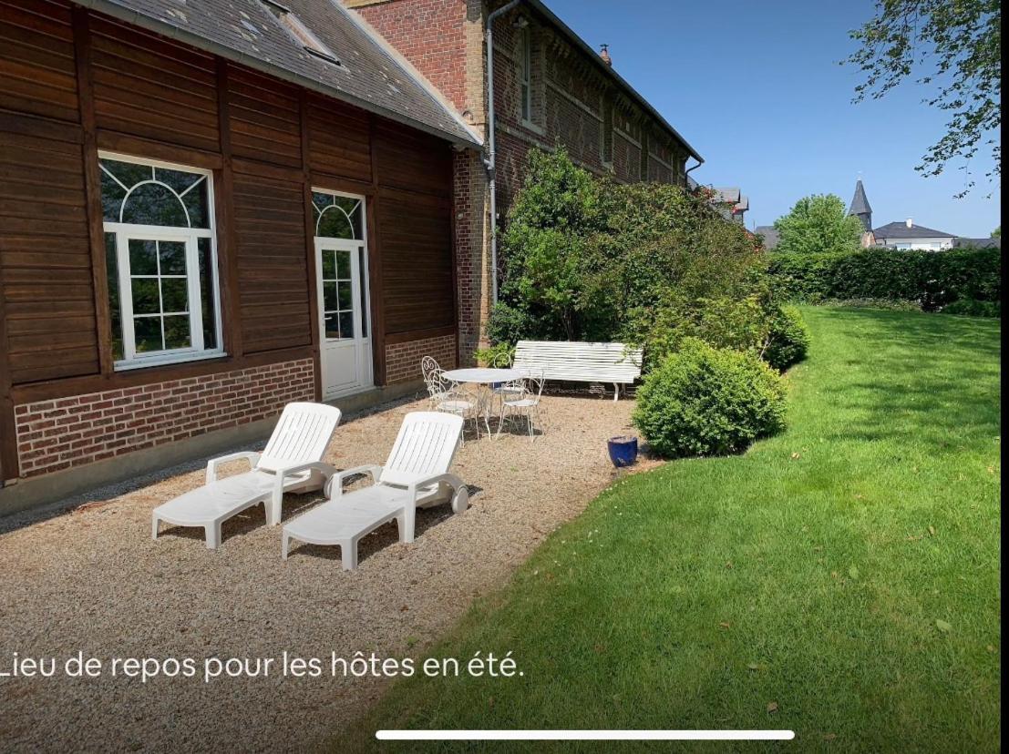 Saint-Aubin-sur-Scie La Grange Bed & Breakfast エクステリア 写真